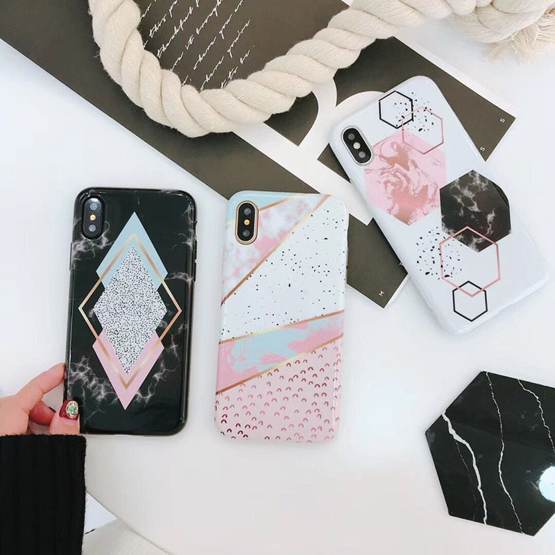 Geometry Splice Case For iPhone - InchCase