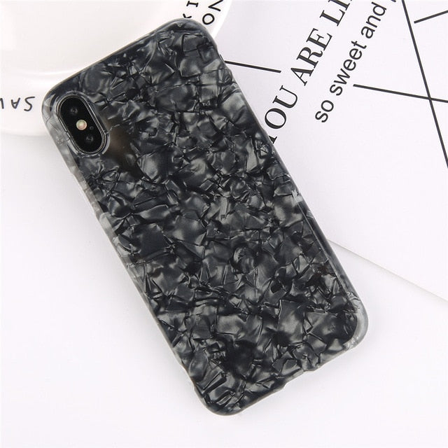 Glitter Soft Pattern Case For iPhone - InchCase