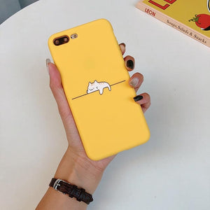 Lazy Cat Case For iPhone