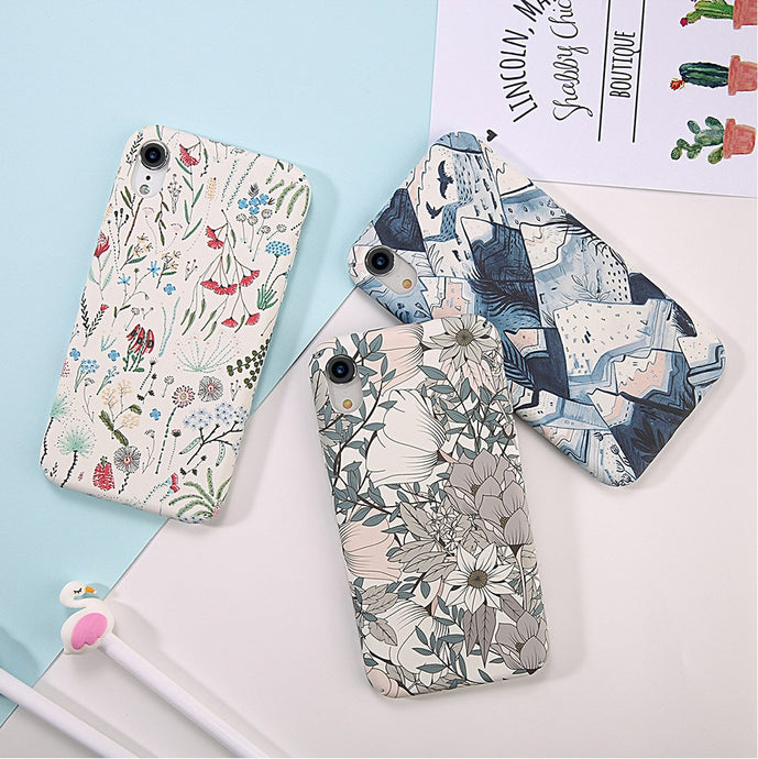 Colourful Floral Case For iPhone - InchCase