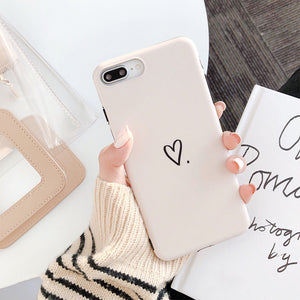 Simple Heart Loving Case For iPhone - InchCase