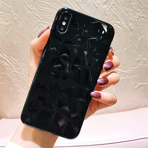 Diamond Texture Case For iPhone - InchCase