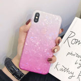 Glitter Soft Pattern Case For iPhone - InchCase