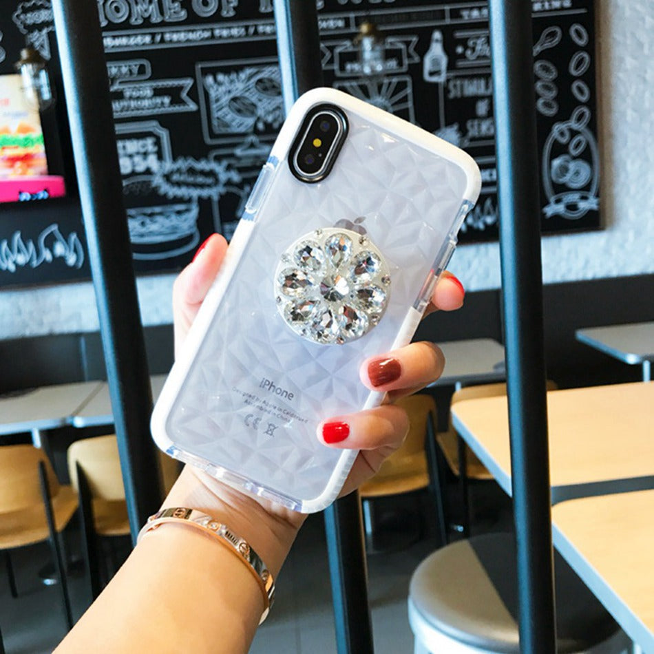 Diamond Case With Crystal Holder For iPhone - InchCase