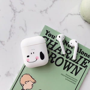 Cute White Peanuts Dog Cases For iPhone